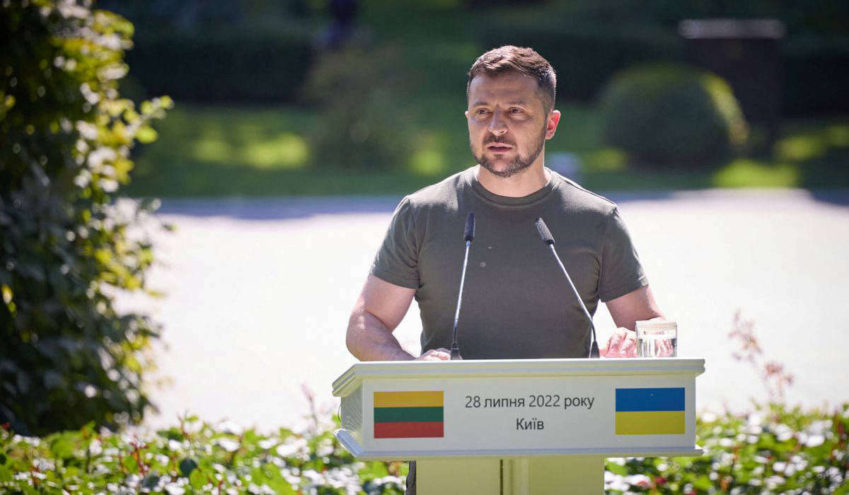 President Volodymyr Zelenskiy